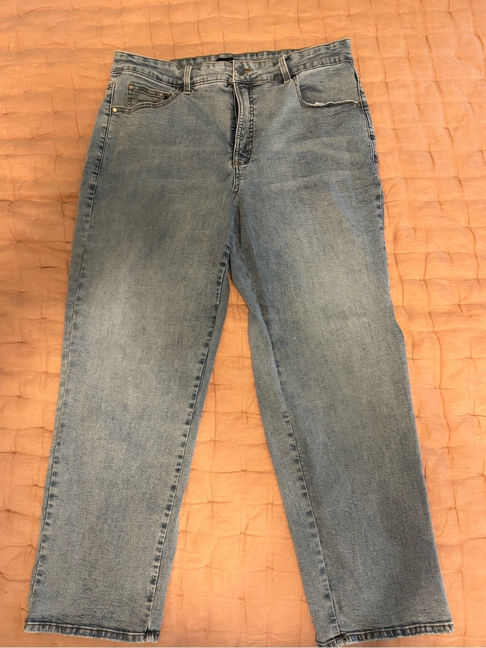 Universal Standard Etta High Rise Straight Leg Jeans 31 Inch